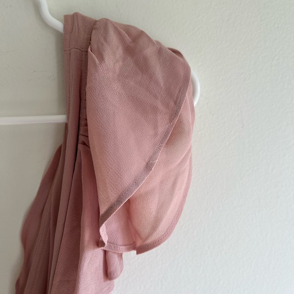 REFORMATION Blush Peppermint Dress Size XL - Picture 6 of 10